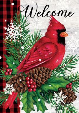 Proud Cardinal  5241  Decorative Flag