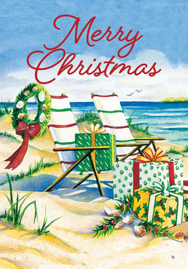 Custom Decor Coastal Christmas 5243 Decorative Flag 5243FL Flags