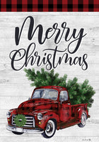 Christmas Truck 5248 Decorative Flag