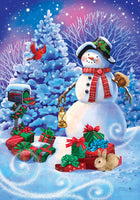 Magical Snowman 5258 Decorative Flag