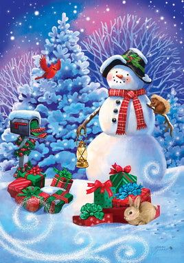 Magical Snowman 5258 Decorative Flag