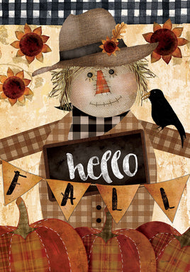 Primitive Scarecrow  5264  Decorative Flag