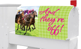Race Horses 5267MM Mailbox Makeover