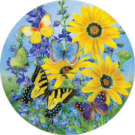 Custom Décor Blue and Yellow Butterflies 5362SC Suncatcher sold by If It's Flags