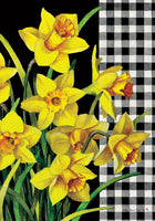 Daffodil Check  5363  Decorative Flag