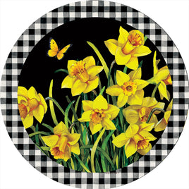 Custom Décor Daffodil Check 5363SC Suncatcher sold by If It's Flags