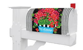 Blue Pot Geranium 5365MM Mailbox Makeover