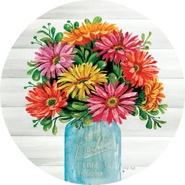 Custom Décor Gerbera Jar 5367SC Suncatcher sold by If It's Flags