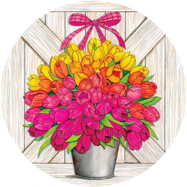 Custom Décor Glorious Tulips 5371SC Suncatcher sold by If It's Flags