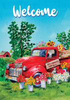 Flower Truck  5374  Decorative Flag