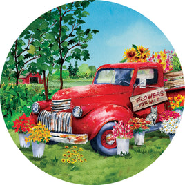 Custom Décor Flower Truck 5374SC Suncatcher sold by If It's Flags