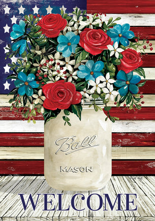 Flag Florals  5377  Decorative Flag