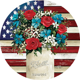 Custom Décor Flag Florals 5377SC Suncatcher sold by If It's Flags
