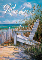 Beach Fence  5378  Decorative Flag