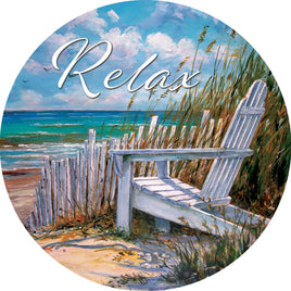 Custom Décor Beach Fence 5378SC Suncatcher sold by If It's Flags