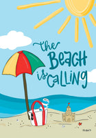 Beach Calling  5379  Decorative Flag
