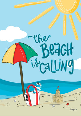 Beach Calling  5379  Decorative Flag