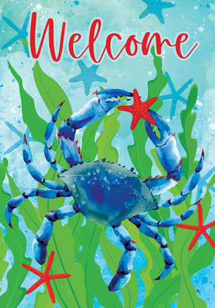 Crab and Starfish  5384  Decorative Flag