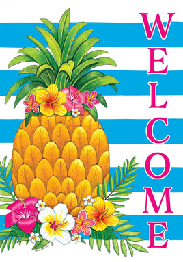 Pineapple Stripes  5389  Decorative Flag