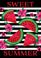 Watermelon Stripes  5390  Decorative Flag