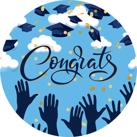 Custom Décor Congrats Grad 5396SC Suncatcher sold by If It's Flags