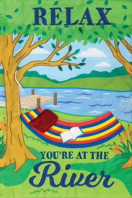 AppliqueRiver Hammock  5408  Decorative Flag