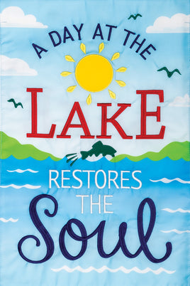 AppliqueLake Soul  5421  Decorative Flag