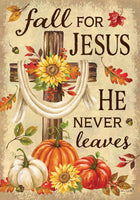 Fall for Jesus  5458  Decorative Flag