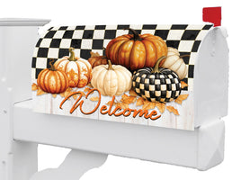 Checkered Pumpkin 5463MM Mailbox Makeover