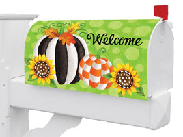 Striped Pumpkin 5470MM Mailbox Makeover
