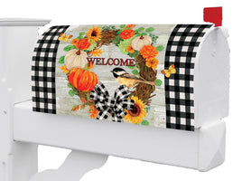 Pumpkin Wreath 5478MM Mailbox Makeover
