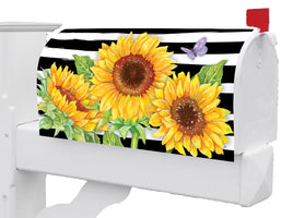 Sunflower Stripes 5483MM Mailbox Makeover