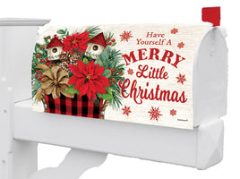 Poinsettia Arrangement 5496MM Mailbox Makeover