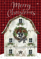 Christmas Barn  5497  Decorative Flag