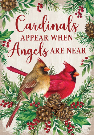 Cardinals and Angels  5501  Decorative Flag