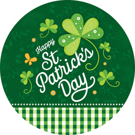 Custom Décor ST PATS CHECK 5587SC Suncatcher sold by If It's Flags