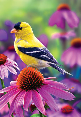 GOLDFINCH GLORY  5599  Decorative Flag