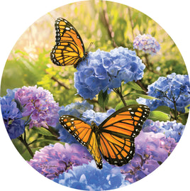 Custom Décor MONARCH HYDRANGEAS 5602SC Suncatcher sold by If It's Flags