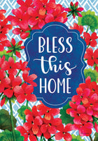 BLESSED GERANIUMS  5603  Decorative Flag