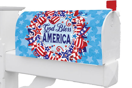 GOD BLESS WREATH 5612MM Mailbox Makeover