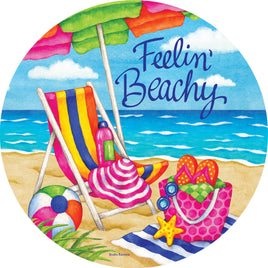 Custom Décor FEELIN' BEACHY 5614SC Suncatcher sold by If It's Flags