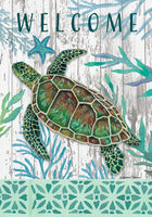 SEA GREEN TURTLE  5616  Decorative Flag