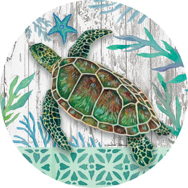 Custom Décor SEA GREEN TURTLE 5616SC Suncatcher sold by If It's Flags