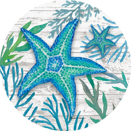 Custom Décor TEAL STARFISH 5618SC Suncatcher sold by If It's Flags