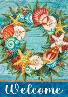 SEA STAR WREATH  5619  Decorative Flag