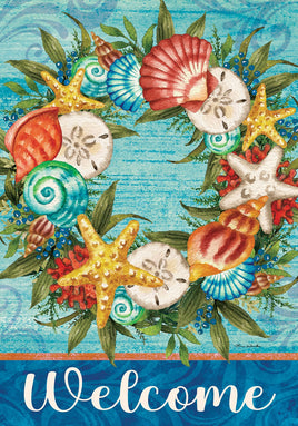 SEA STAR WREATH  5619  Decorative Flag