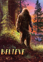 BIGFOOT BELIEVE  5625  Decorative Flag