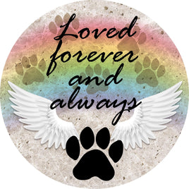 Custom Décor Loved Forever Always 5652SC Suncatcher sold by If It's Flags