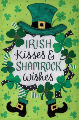APPLIQUEIRISH KISSES  5654  Decorative Flag