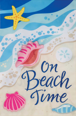 APPLIQUEBEACH TIME  5670  Decorative Flag